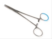 Belux Surgical / Naaldvoerder Mayo-Hegar RVS 14cm voor vasthouden van hechtdraad/ kleur gecodeerd