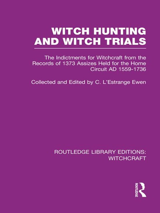 Witch Hunting and Witch Trials - cover