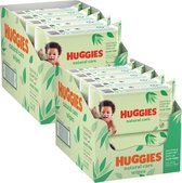 Huggies Natural Care Billendoekjes - 12 x 56 doekjes (672 doekjes)