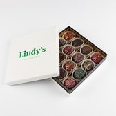 Vegan bonbons | Geschenkdoos Vegan | 16 smaken bonbons | VEGAN | Luxe bonbons | Giftbox | chocolade cadeau | Lindy's Patisserie