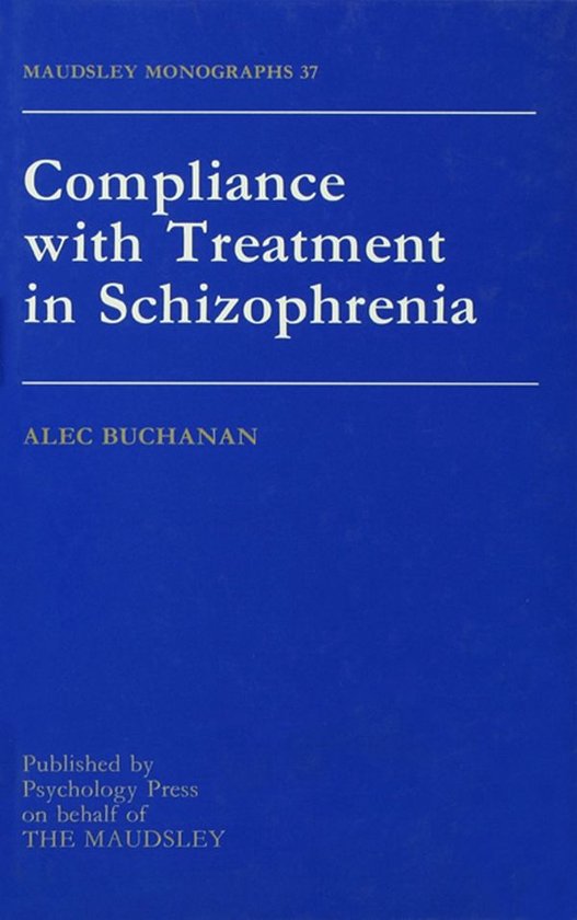 Compliance with Treatment in Schizophrenia - cover