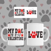 Mok My dog is my valentine (Love dog/s)