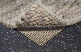 Antislip Goudkorrel voor vloerkleed/carpet of deurmat afm. 60 x 130 cm NATUURLATEX