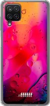 6F hoesje - geschikt voor Samsung Galaxy A12 - Transparant TPU Case - Colour Bokeh #ffffff