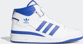 Adidas Forum Mid Sneakers - Heren - Wit/Blauw - Maat 47 1/3
