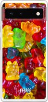 6F hoesje - geschikt voor Google Pixel 6 -  Transparant TPU Case - Gummy Bears #ffffff