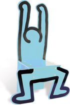 Standing Man Chair (Blue) by Keith Haring