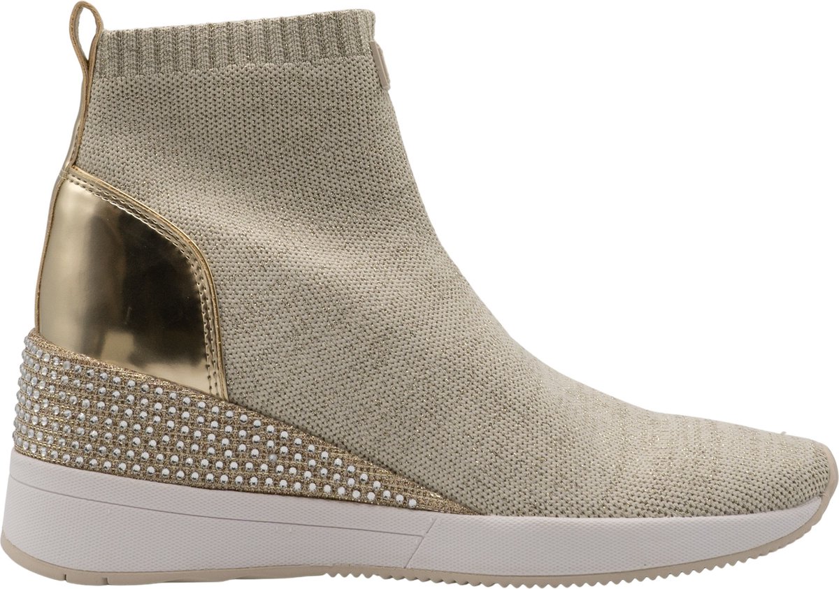 Michael Kors Skyler Bootie Dames Sneakers - Beige - Maat 36