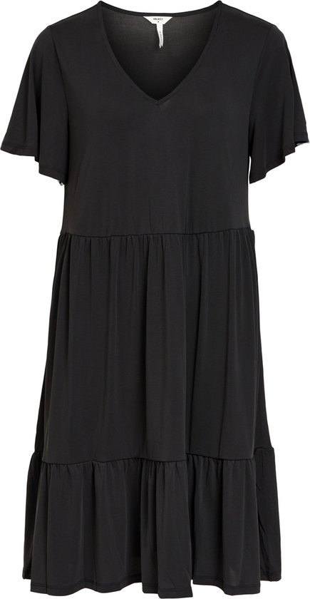 Object Objseline S/S Shirt Dress Noos Vestito Donna