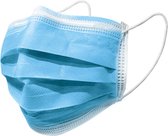 medisch mondkapje-mondmasker medisch type IIR-50 stuks in doos- blauwe mondkapje medisch
