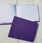 Gastenboek Happiness Purple - gastenboek - paars - trouwen - huwelijk - bruiloft