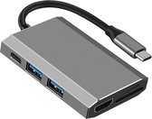 USB C Hub 6 Poorten – Usb-c Kabel Adapter Laptop HDMI Docking Station