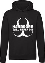 Hardcore oldscool logo Hoodie | sweater | festival | defqon | masters |gabbers | trui | unisex | capuchon