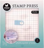 Presse à timbres, aide, Studio Light, y compris 2 aimants, Taille : 160x160x20mm