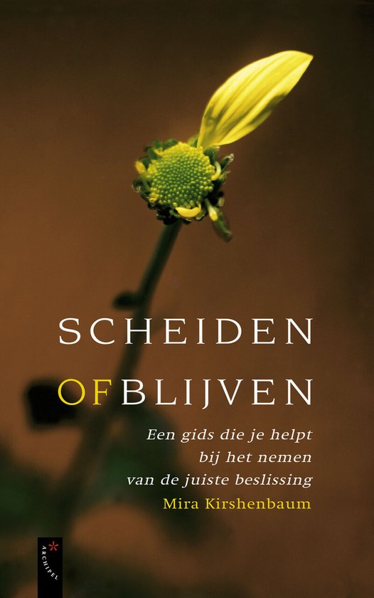 Cover van het boek 'Scheiden of blijven' van Mira Kirshenbaum