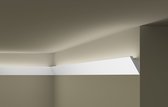 NMC Wallstyl Kroonlijst IL4 - Plafondlijst - Verlichtingsprofiel - Sierlijst - Lengte 2 m