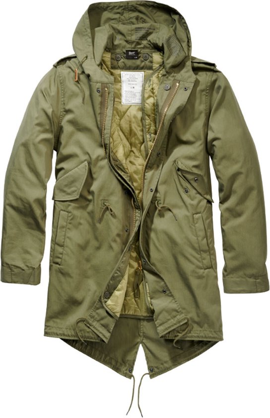 Brandit M51 US Parka Olijf Jas Heren