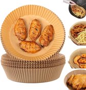 AirFryer bakpapier - AirFryer Wegwerpbakjes - AirFryer accesoires - AirFryer bakvorm - AirFryer wegwerp bakjes (50 stuks!) -  16cm - AirFryer accesoires bakpapier
