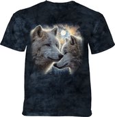 T-shirt Moonlit Mates Wolf XL