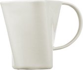 Kitchen trend - Skallop - design servies - beker, skallop - aardewerk, set van 2 - H 10 cm