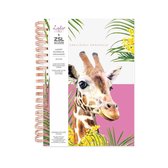 Giraf - spiraal gebonden hardcover organizer - Bullet journal - Planner - Notitieboek - Gelinieerd