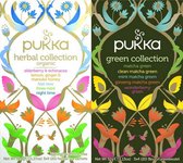 Pukka Collection - Herbal Collection & Green Collection - Set van 2