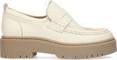 Sacha - Dames - Chunky off white leren loafers - Maat 40