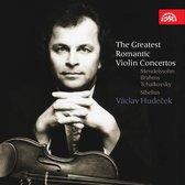 Václav Hudeček - The Greatest Romantic Violin Concertos - Mendelssohn, Brahms, Tchaikovsky & Sibelius (2 CD)