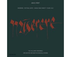 The Hilliard Ensemble - Pärt: Miserere (CD)