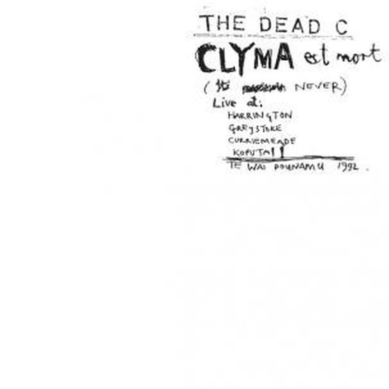 Dead C - Clyma Est Mort & Tentative Power (2 LP), Dead C | LP (album ...