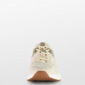 POSH by Poelman CAROCEL Dames Sneakers - Beige/Goud - Multi - Maat 36