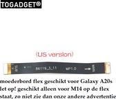 Samsung Galaxy A20s Moederbord Connector Flex Kabel - M14