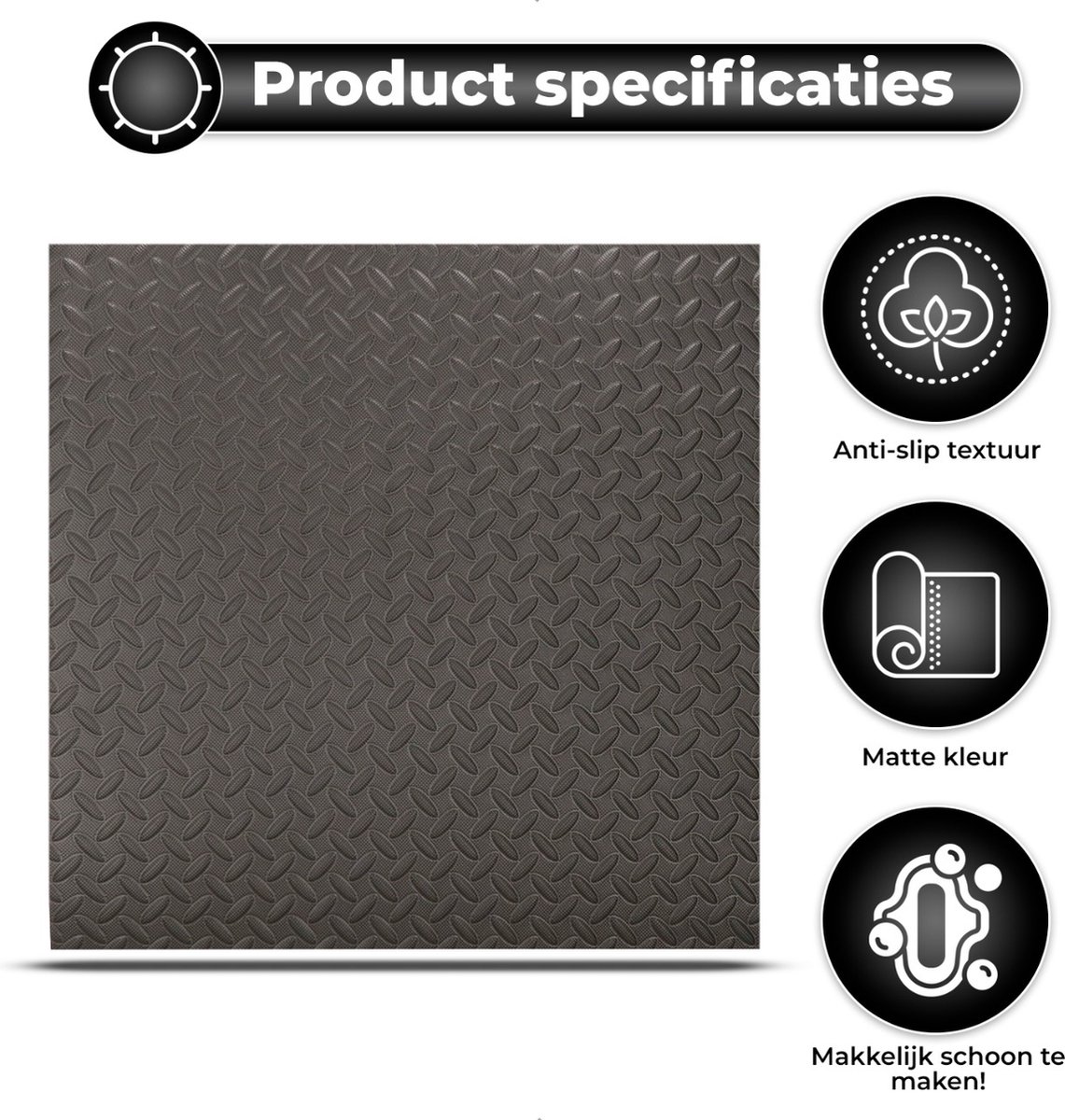 Amortisseurs de vibrations pour lave-linge Springos, Tapis anti-vibration