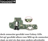 Samsung Galaxy A10s oplaad connector - M16 - dock connector for A10s - M16