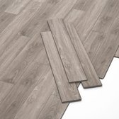 ARTENS - PVC vloer HALDANE - Click vinyl planken - Vinyl vloer - Houtdessin - Bruin en beige - FORTE - 94 cm x 14,8 cm x 4,2 mm - Dikte 4,2 mm - 1,39m²/10 planken