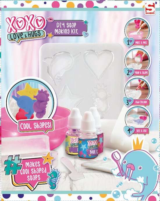 Sambro XoXo Love&Hugs Diy Soap Making Kit bol