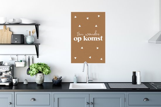 Affiche Bébé - Citations - Proverbes - Un miracle arrive - 60x90 cm