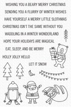 Snow Globe Singles Clear Stamps (CS-611)