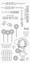 Sunflower Sweetheart Clear Stamps (BB-83)