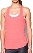 Under Armour Threadborne Run Mesh Tank Sporttop  - Dames - Maat M - Marathon Red