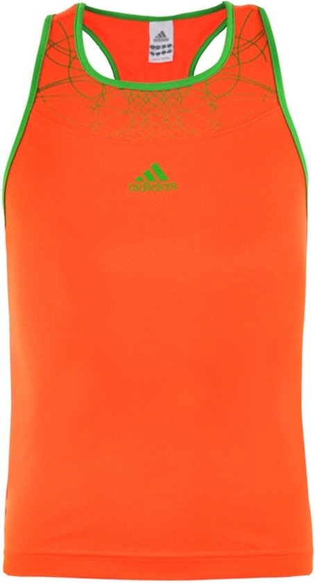 adidas Adizero - Haut de sport - Unisexe - Taille 176 - Oranje