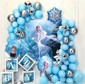 Frozen themaballonset (Geen witte transparante doos)