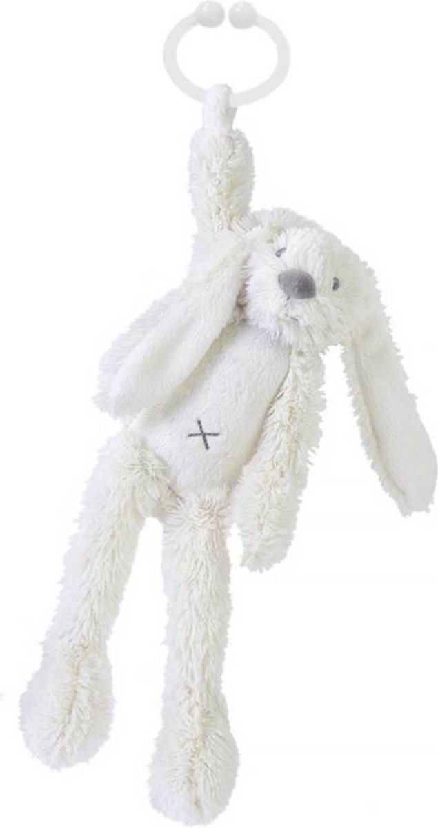 Happy Horse Konijn Richie Hangknuffel - Wit - Baby knuffel van Happy Horse — afbeelding 5