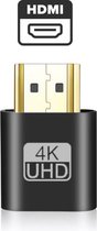 HDMI Dummy Plug 4K Display Emulator Kleur Zwart