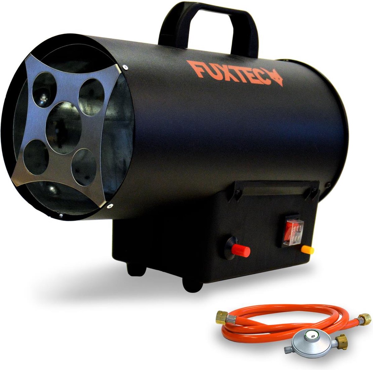 Bol.com FUXTEC Gaskanon FX-GH10 – 10kW 300m3/h IP44 - Heteluchtkanon Warmtekanon Gas aanbieding