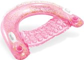 Intex Glitter Sit 'N Float - Roze - Opblaasbaar speelgoed
