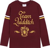 Bordeauxrood shirt met lange mouwen - Harry Potter / 134 cm