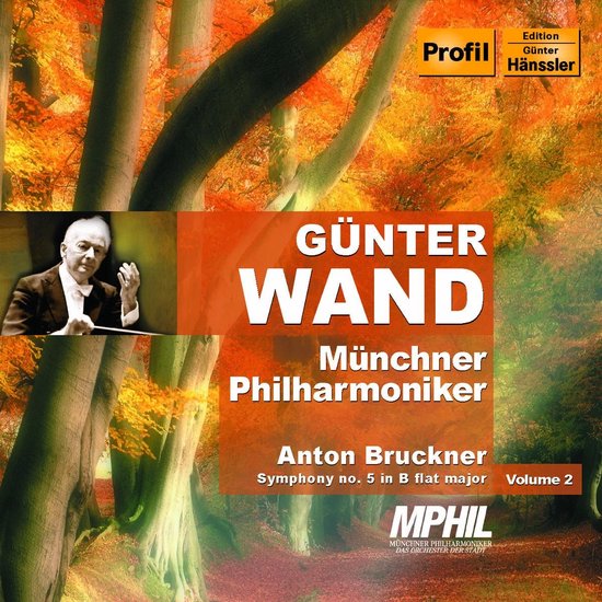 Münchner Philharmoniker, Günter Wand - Bruckner: Symphony No. 5 (CD)