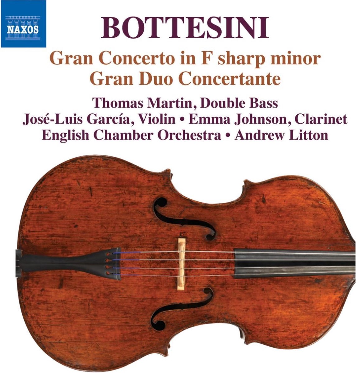 English Chamber Orchestra, Andrew Litton - Bottesini: Grand Concerto (CD)