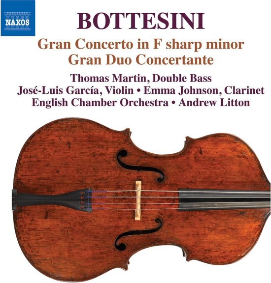 English Chamber Orchestra, Andrew Litton - Bottesini: Grand Concerto (CD)